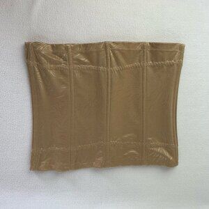 Maidenform Size 7 Large Tan Self Expressions Firm Control Waist Nipper SE3067